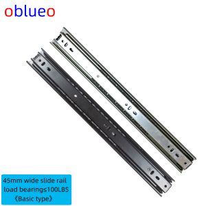 45mm widht slide rail(Lock style)-cold rolled steel