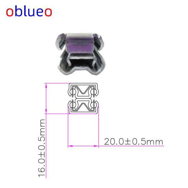 20mm wide slide rail《Three Section 》-stainless steel - Image 4